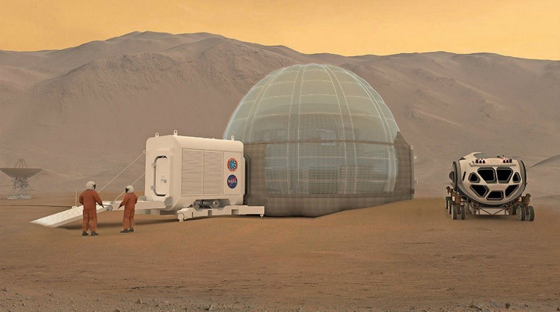 Marte En La Casa 2 El ingenioso material con el que la NASA pretende construir sus casas