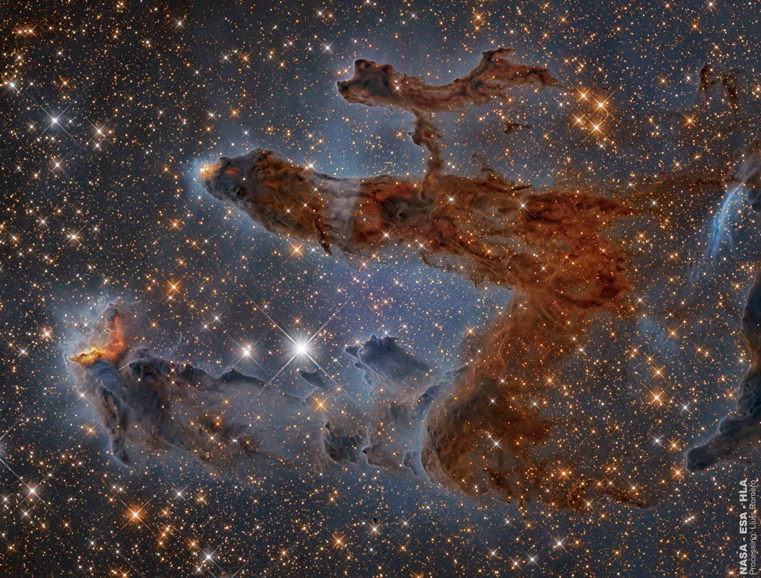 pilares de la creación Telescopios Chile